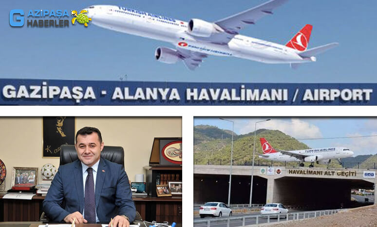 Adem Murat Yücel; Gazipaşa Havalimanı Geliştirilmeli...