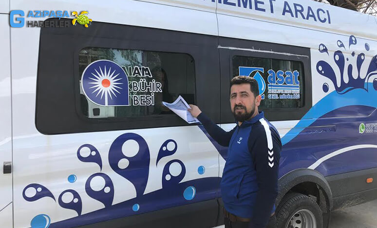 Asat’ın Mobil Hizmet Aracı Gazipaşa’da...