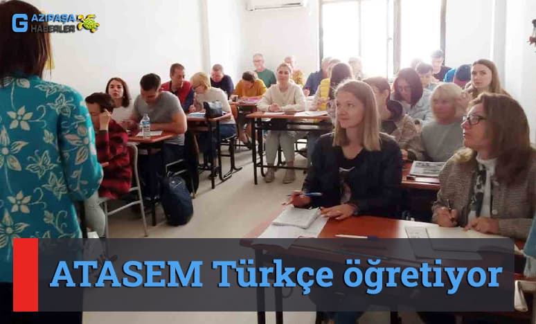 ATASEM Türkçe öğretiyor