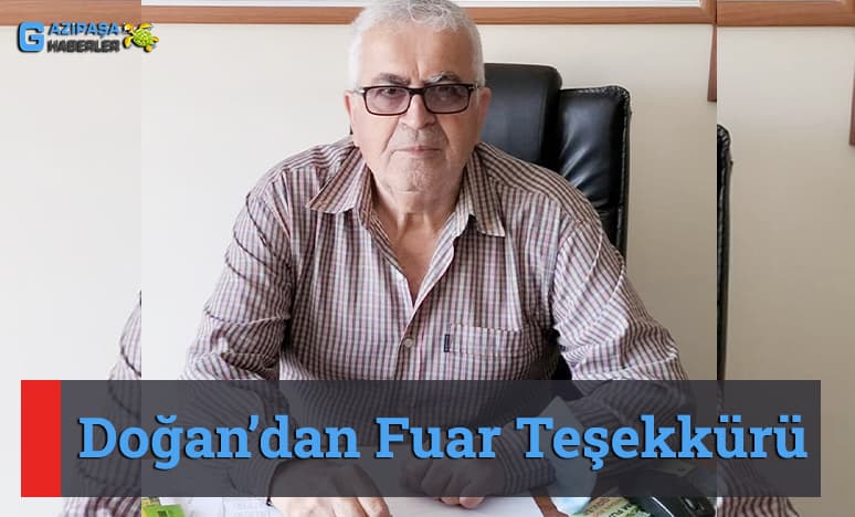 Doğan’dan Fuar Teşekkürü