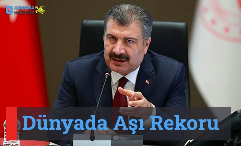 Dünyada Aşı Rekoru...