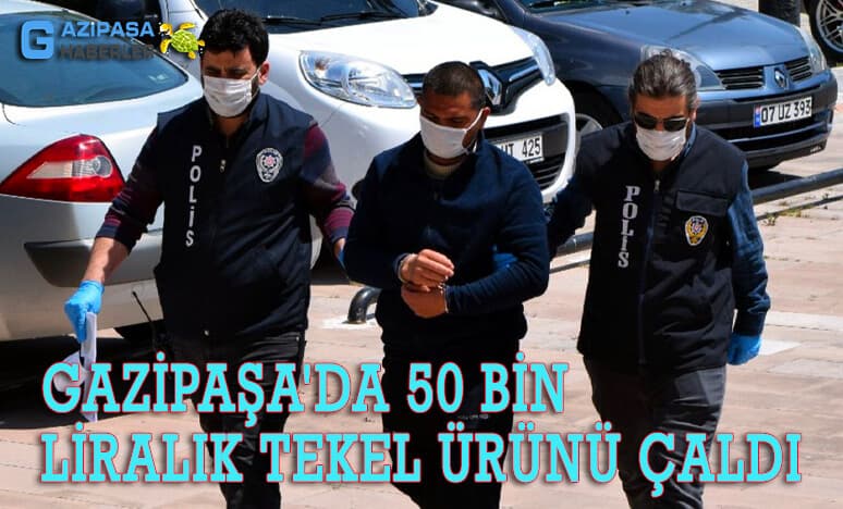 Cezaevinden Çıktı, 50 Bin Liralık Tekel Ürününü Çaldı...