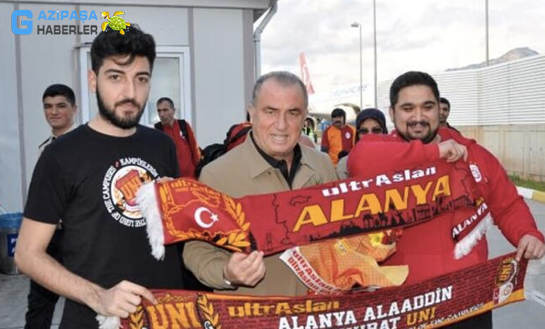 Galatasaray kafilesi Gazipaşada Heyecan İle Karşılandı 