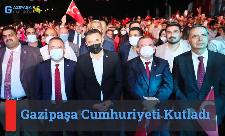 Gazipaşa Cumhuriyeti Kutladı...<