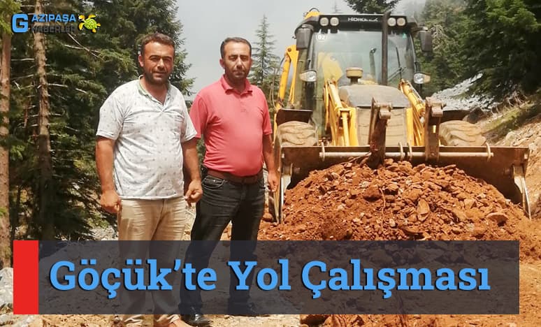 Göçük’te Yol Çalışması