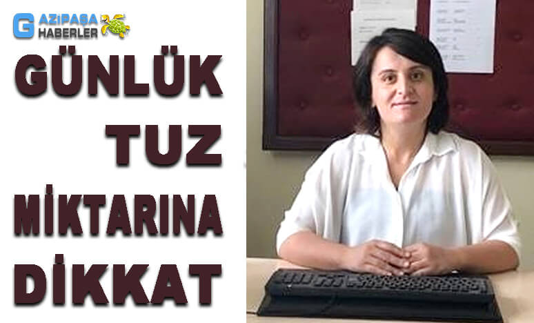 Günlük Tuz Miktarına Dikkat