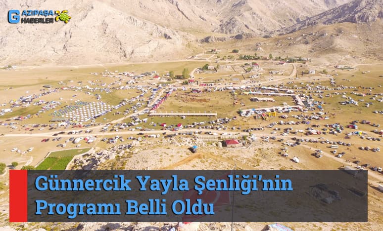 Günnercik Yayla Şenliği’nin Programı Belli Oldu<