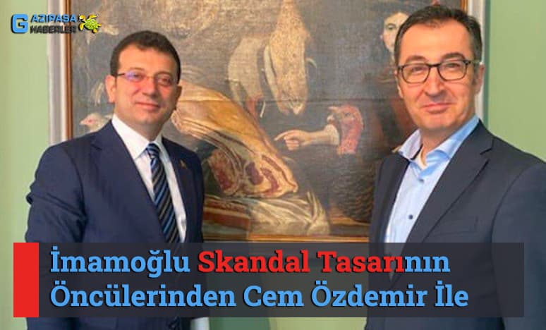 İmamoğlu Skandal Tasarının Öncülerinden Cem Özdemir İle