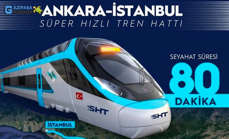 İstanbul-Ankara Arası Sadece 80 Dakika Olacak...