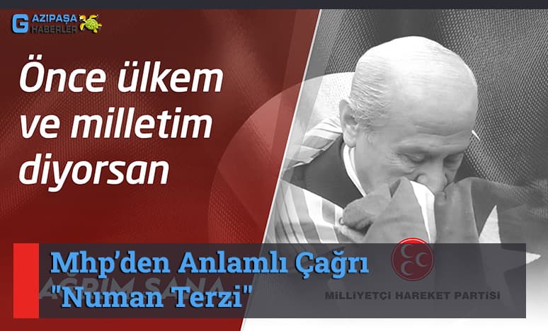 Tüm Türkiye'de Mhp’den Anlamlı Çağrı 