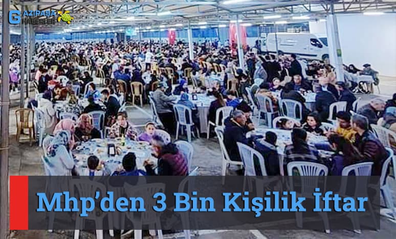 Mhp’den 3 Bin Kişilik İftar