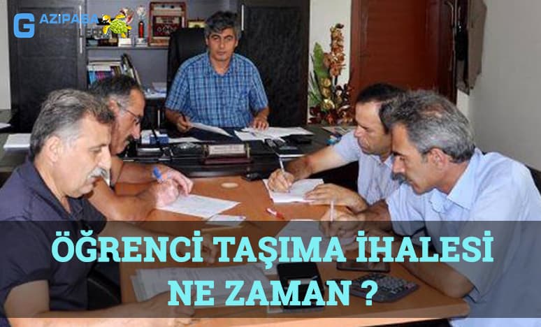 Gazipaşada Öğrenci Taşıma İhalesinde Son Gün Ne Zaman?