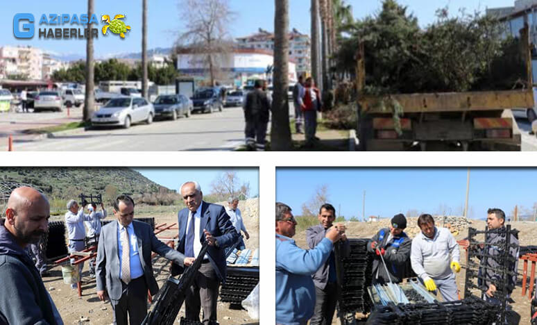 Park Ve Bahçeler Müdürlüğü 'nden Ferforje Çalışması...