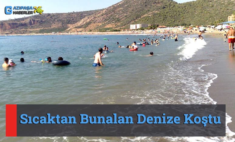 Sıcaktan Bunalan Denize Koştu