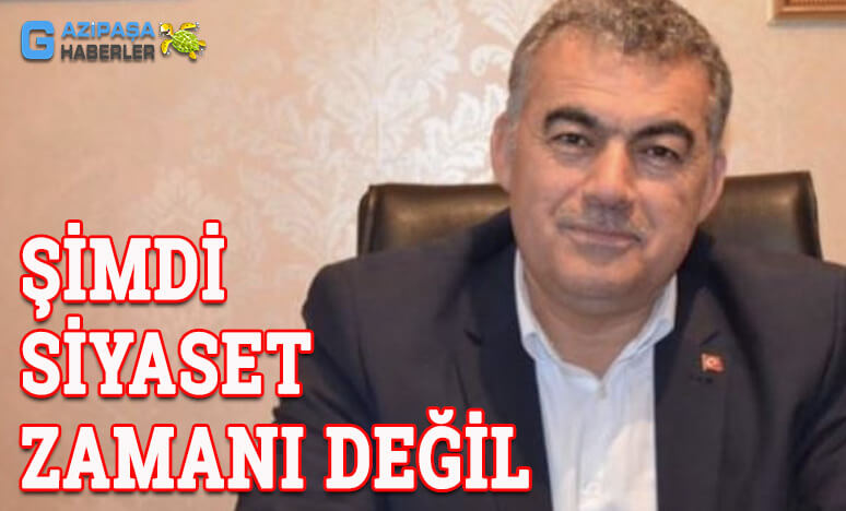 Şimdi Siyaset Değil Birlik Olma Zamanı...