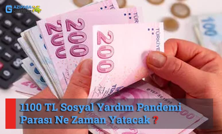 1100 TL Sosyal Yardım Pandemi Parası Ne Zaman Yatacak?