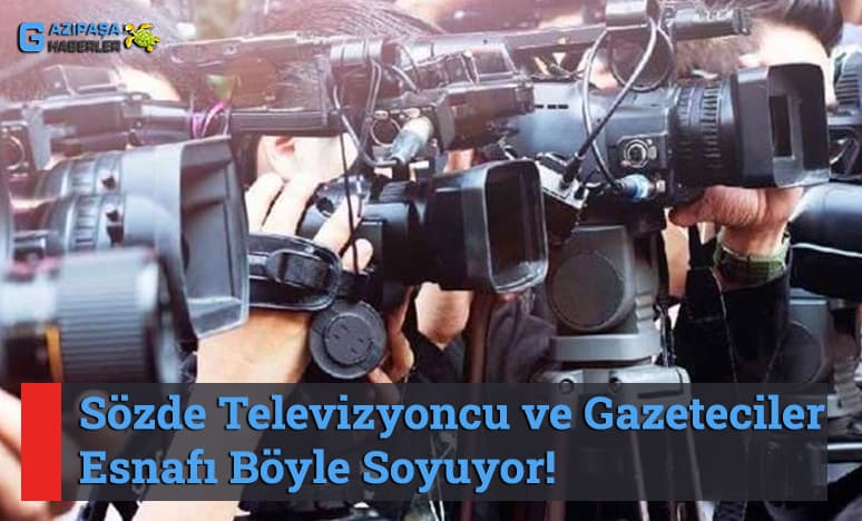 Sözde Televizyoncu - Gazeteciler Esnafı Böyle Soyuyor!