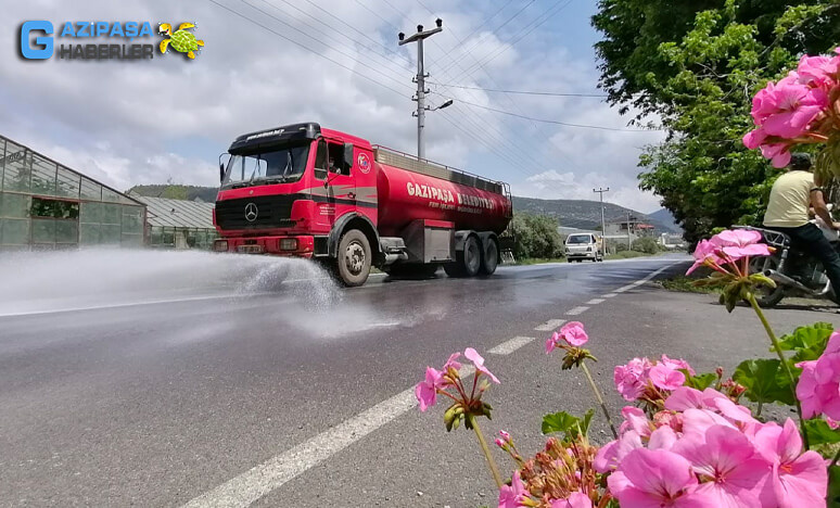 Temizlik İşleri Müdürlüğünden Hijyen Çalışmalarına Devam