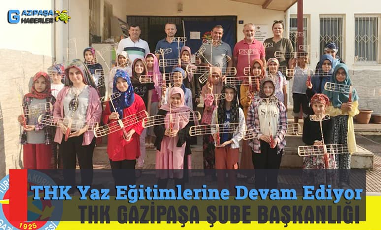 THK Yaz Eğitimlerine Devam Ediyor