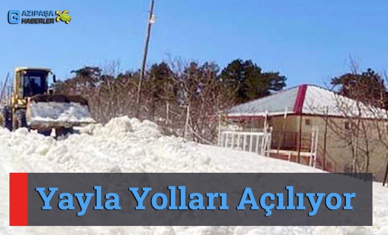 Yayla Yolları Açılıyor