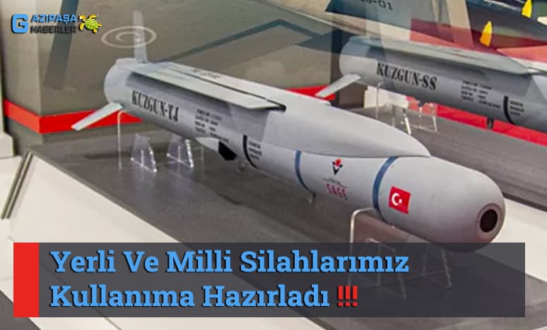 Yerli Ve Milli Silahlarımız Uçakların Kullanımına Hazırlandı