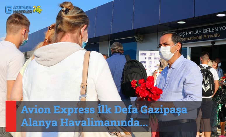 Avion Express İlk Defa Gazipaşa-Alanya Havalimanında...