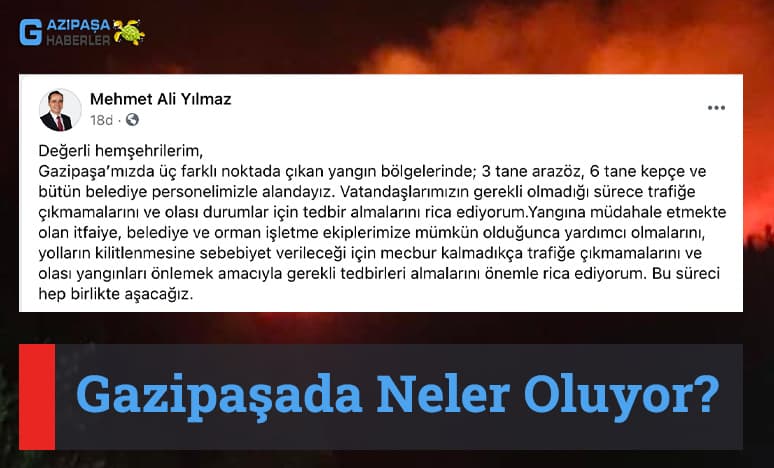 Gazipaşada Neler Oluyor?