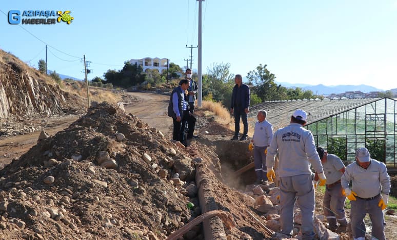 Karadağ'da Sıcak Asfalt Çalışması Devam Ediyor...