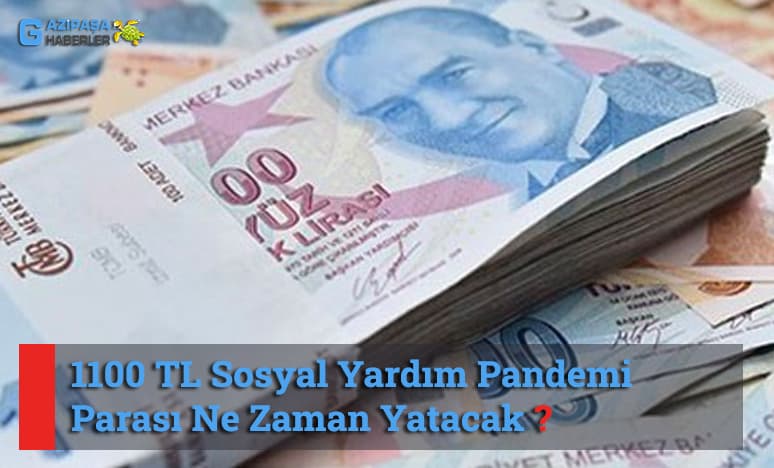 1100 Tl Sosyal Yardım Pandemi Parası Ne Zaman Yatacak?