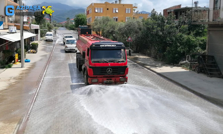 Temizlik İşleri Müdürlüğünden Hijyen Çalışmalarına Devam