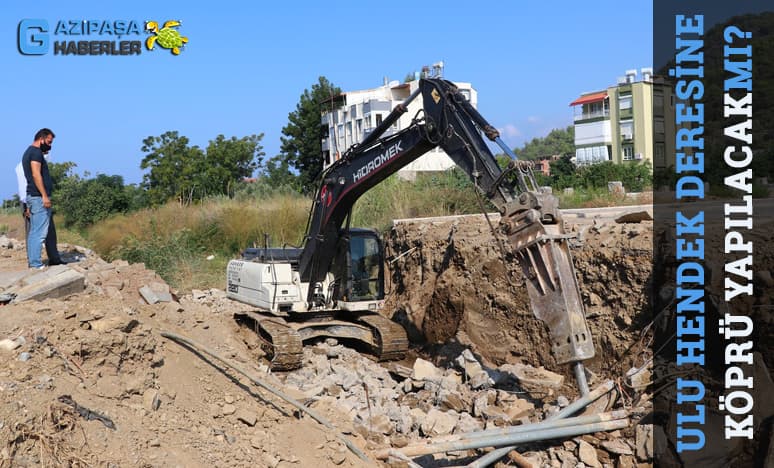 Gazipaşada Ulu Hendek Deresine Köprü Yapılacakmı?